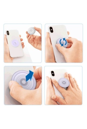 PopGrip per Smartphone by PopSockets Design Lavanda Supporto Video