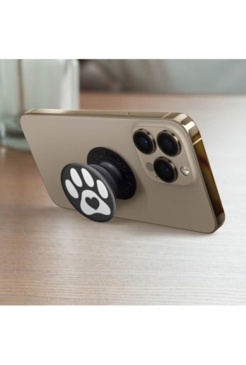 PopGrip per Smartphone by PopSockets Design zampa e cuore Supporto Video