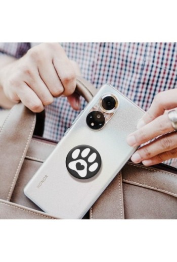 PopGrip per Smartphone by PopSockets Design zampa e cuore Supporto Video