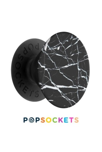 PopGrip per Smartphone by PopSockets Design effetto marmo nero Supporto Video
