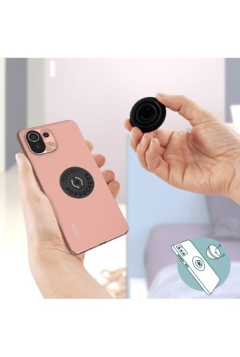 PopGrip per Smartphone by PopSockets Design effetto marmo nero Supporto Video