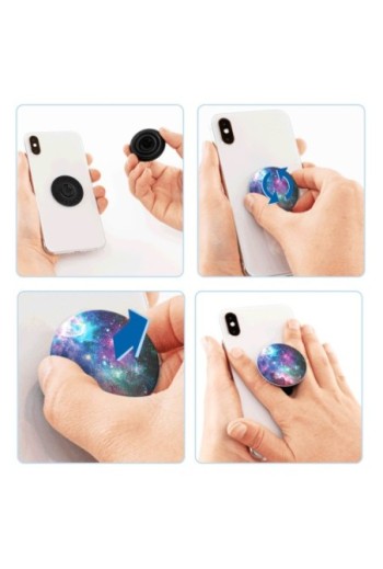 PopGrip per Smartphone by PopSockets Design nebulosa Supporto Video