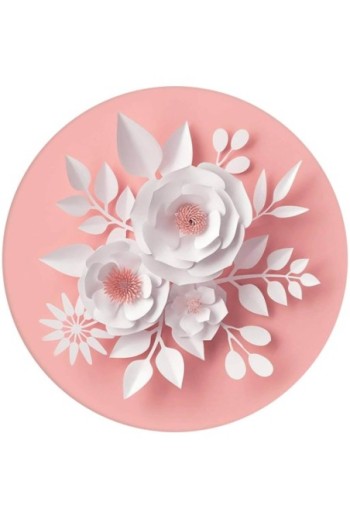 PopGrip per Smartphone by PopSockets Design Rosa Bianca Supporto Video