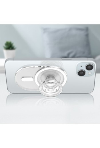 PopSockets PopGrip Pill per iPhone MagSafe supporto universale - trasparente