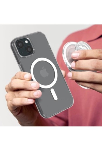 PopSockets PopGrip Pill per iPhone MagSafe supporto universale - trasparente