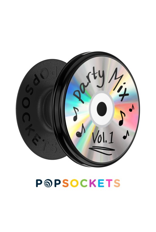 PopSockets PopGrip Backspin CD-Rom Road Trip per smartphone