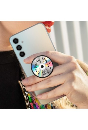 PopSockets PopGrip Backspin CD-Rom Road Trip per smartphone