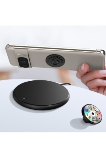 PopSockets PopGrip Backspin CD-Rom Road Trip per smartphone