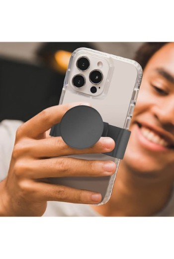 PopSockets PopGrip Smartphone supporto universale - nero