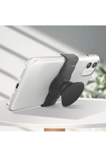 PopSockets PopGrip Smartphone supporto universale - nero