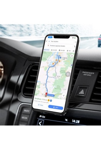 Supporto PopSockets Multi-superficie Modello PopMount per PopGrips - Nero