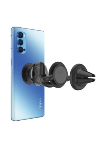 Supporto PopSockets Multi-superficie Modello PopMount per PopGrips - Nero