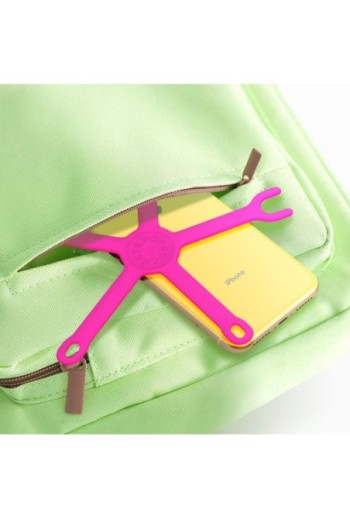 Supporto Flessibile per Smartphone PopMount 2 Popsockets: Treppiedi Scrivania Auto - Rosa