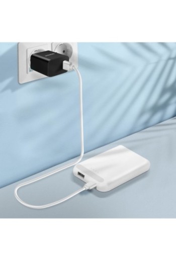 Powerbank MagSafe 5000mAh Ricarica Wireless Magnetica - Bianco
