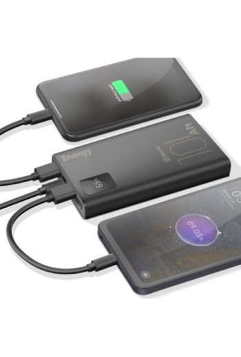Batteria Esterna 10.000 mAh 22 5W USB C + 2x USB - Obal:Me EnergyPulse