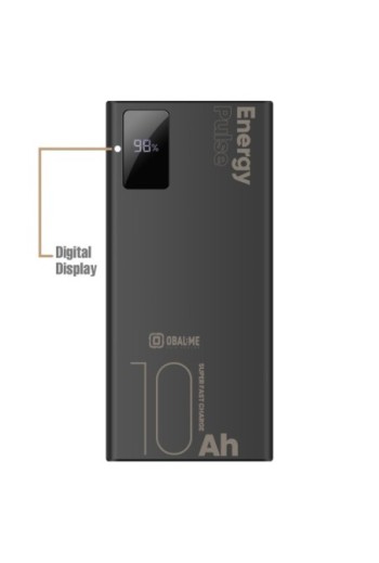 Batteria Esterna 10.000 mAh 22 5W USB C + 2x USB - Obal:Me EnergyPulse