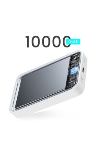 Batteria esterna 10000mAh MagSafe 20W con supporto integrato – Bwoo bianca