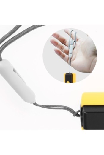 Mini Powerbank 8000mAh con torcia integrata - LinQ Giallo
