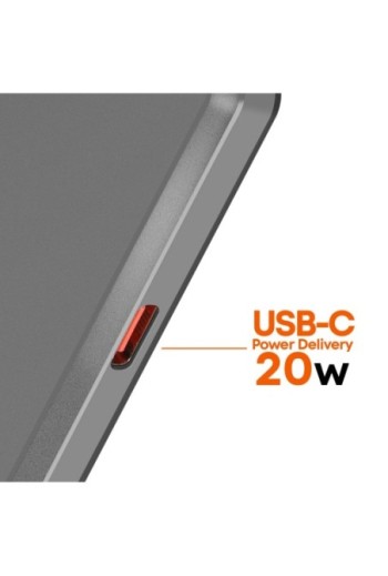 Batteria esterna per iPhone MagSafe 8000mAh - grigio LinQ