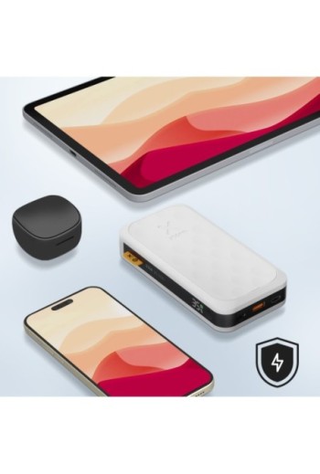 Batteria esterna Xtorm Fuel Series 5 - USB + 2x USB-C 35W - bianco crepuscolo 20000mAh