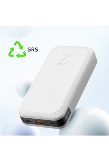 Batteria esterna Xtorm Fuel Series 5 - USB + 2x USB-C 35W - bianco crepuscolo 20000mAh