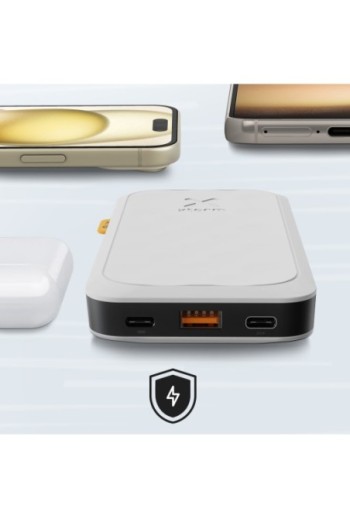 Batteria esterna Xtorm Fuel Series 5 - USB-C x2 + USB 20W - bianco 10000mAh