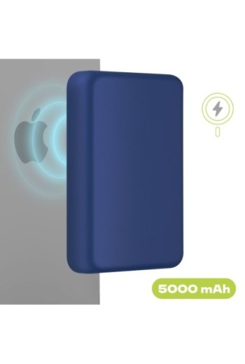 Batteria esterna MagSafe 10W 5000mAh - Moxie blu