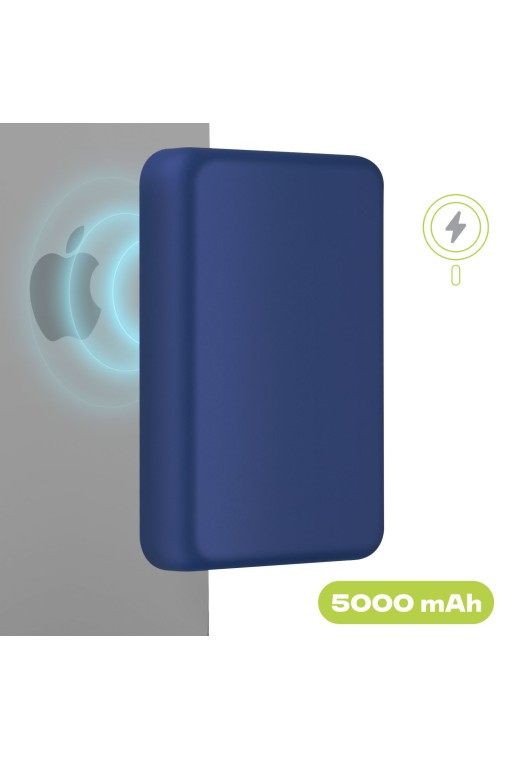 Batteria esterna MagSafe 10W 5000mAh - Moxie blu