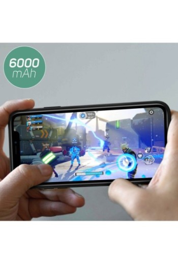 Cover batteria 6000mAh Nero per Apple iPhone 11 Pro Max