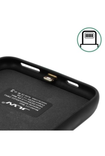 Cover batteria 6000mAh Nero per Apple iPhone 11 Pro Max