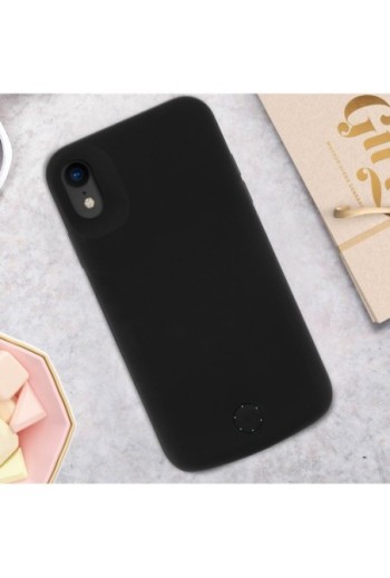 Cover protettiva con batteria integrata 6000 mAh - Nero per Apple iPhone XR