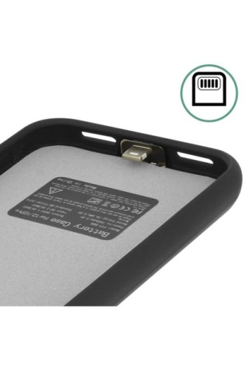 Cover Batteria 5500mAh CSC per Apple iPhone SE 2020 / 8 / 7 / 6S / 6 – Nera