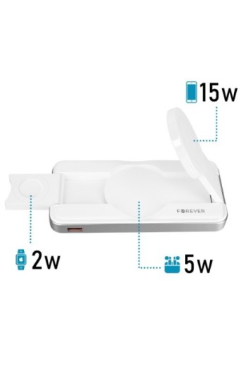 Batteria Esterna MagSafe 10000mAh per iPhone Apple Watch e AirPods – Forever