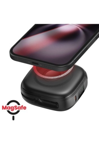 Batteria Esterna MagSafe 15W 10000mAh - Voltbox MagGO Swissten Nero