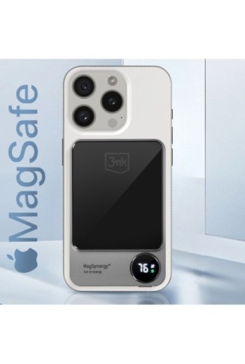 Powerbank MagSafe 3mk - 10000mAh / uscita Lightning e USB-C