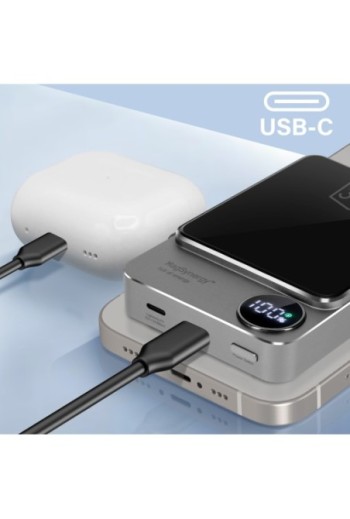 Powerbank MagSafe 3mk - 10000mAh / uscita Lightning e USB-C