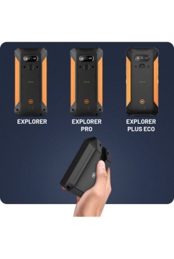 Batteria esterna HAMMER per Explorer Explorer Pro e Explorer Plus Eco impermeabile IP65 con ricarica veloce USB-C