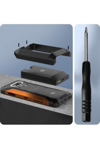 Batteria esterna HAMMER per Explorer Explorer Pro e Explorer Plus Eco impermeabile IP65 con ricarica veloce USB-C