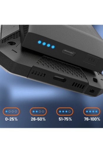 Batteria esterna HAMMER per Explorer Explorer Pro e Explorer Plus Eco impermeabile IP65 con ricarica veloce USB-C