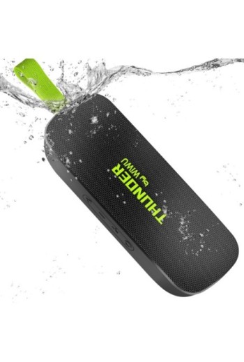 Altoparlante Bluetooth Autonomia 4h e Impermeabile IPX7 – WiWU Thunder H2 Nero