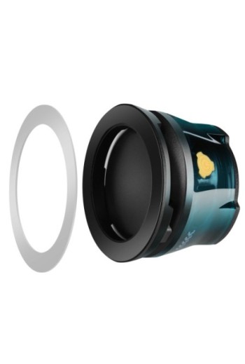 Stereo senza fili Bluetooth MagSafe portatile e luminoso Nero