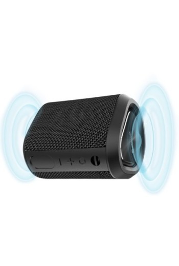 Altoparlante Bluetooth 15W Swissten Spectrum 10h autonomia IP55 - Nero