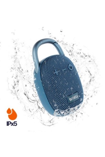 Mini Altoparlante Bluetooth Impermeabile IPX5 con Moschettone – WiWU Clip Fun H3