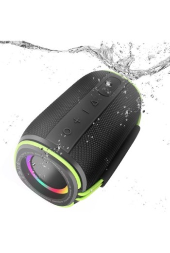 Altoparlante Bluetooth Autonomia 8h con Luce LED – WiWU Thunder H5 Nero