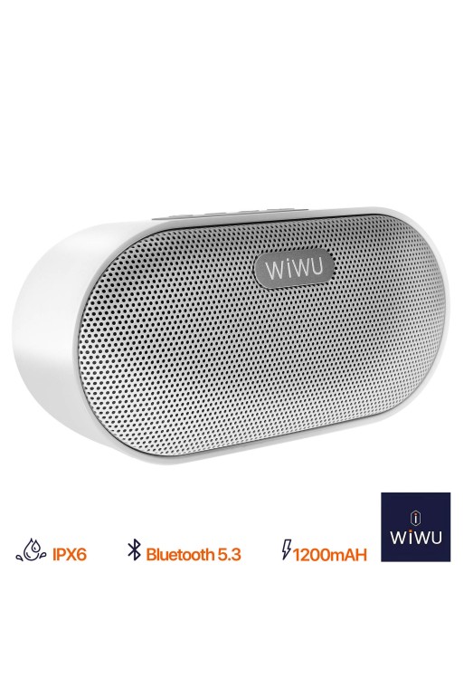Altoparlante Bluetooth Autonomia 6h e Impermeabile IPX6 con Laccetto – WiWU Play Fun H8