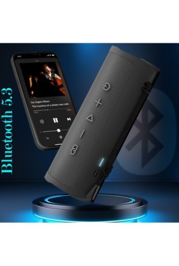 Altoparlante Bluetooth 3MK Fuego nero - potenza 30W autonomia 12 ore