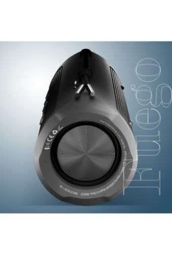 Altoparlante Bluetooth 3MK Fuego nero - potenza 30W autonomia 12 ore