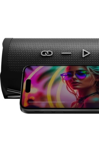 Altoparlante Bluetooth 3MK Fuego nero - potenza 30W autonomia 12 ore