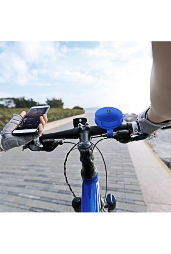 Speaker Bluetooth per Bici Altoparlarnte Senza Fili Impermeabile IPX7 - Blu