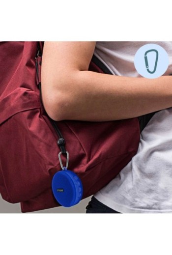 Speaker Bluetooth per Bici Altoparlarnte Senza Fili Impermeabile IPX7 - Blu